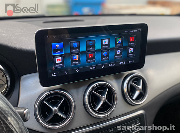 car tablet mercedes cla w117